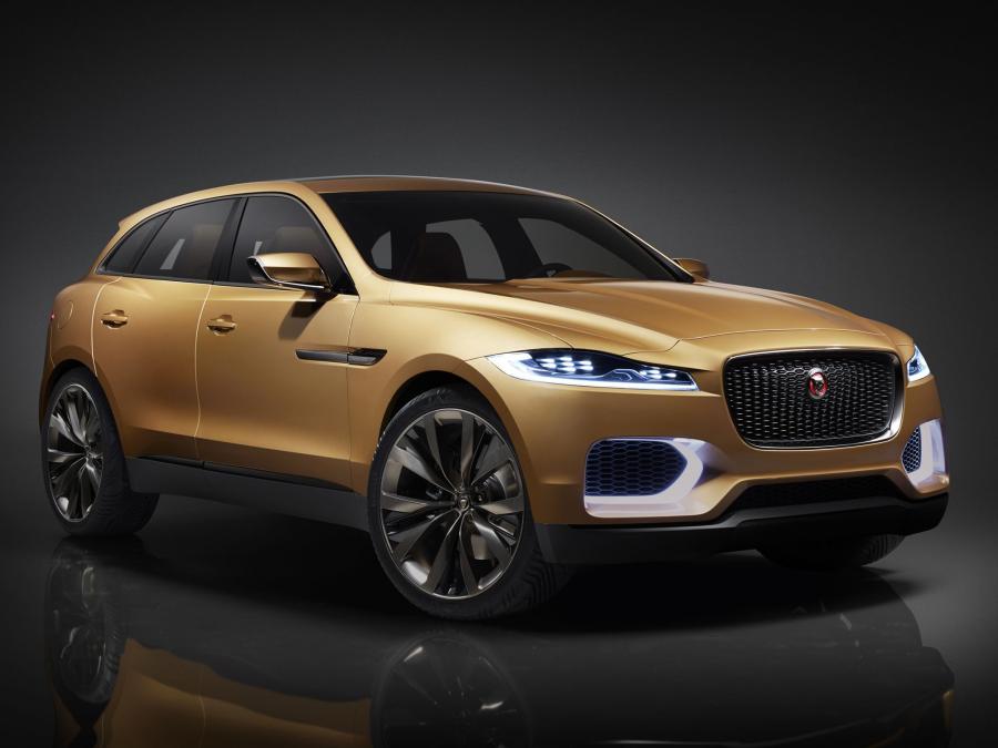  Jaguar C-X17 Concept in Liquid Gold 2013 года  (фото 14 из 36)